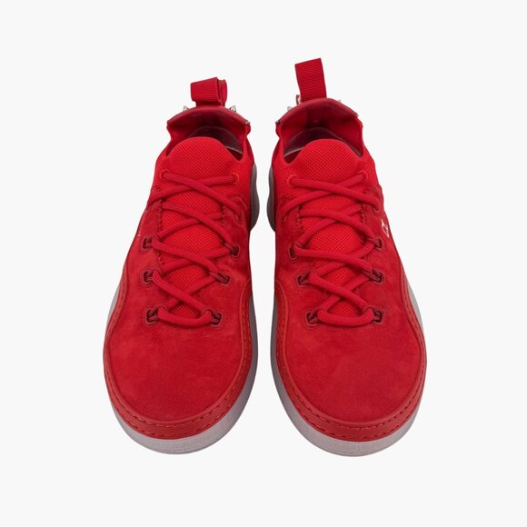 Christian Louboutin Arpoador Red Drawstring Sock Sneakers Size 41 US 11 Women 65 - Picture 2 of 15
